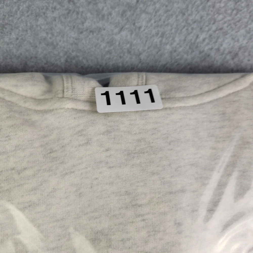 Banana Republic Hoodie Mens Medium Oatmeal Heather Cotton Pullover Raglan Sleeve